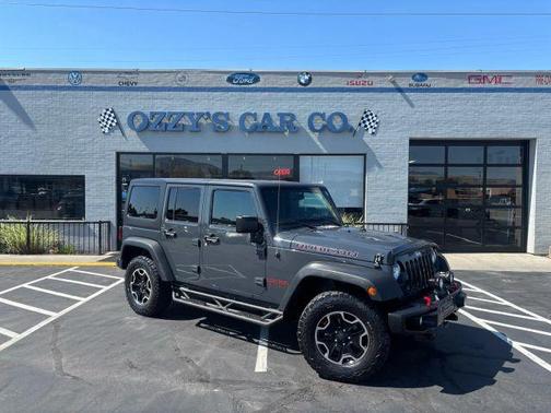 Gray 2016 Jeep Wrangler Unlimited Rubicon