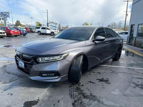 Gray 2019 Honda Accord LX