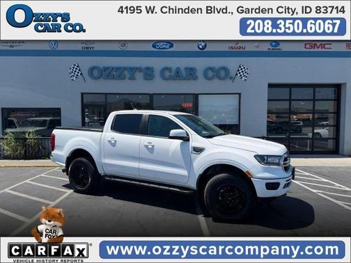 White 2021 Ford Ranger Lariat