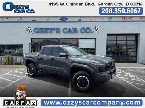 Gray 2024 Toyota Tacoma TRD Off Road