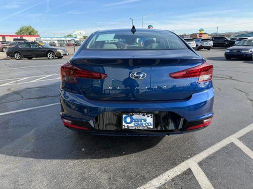 Blue 2019 Hyundai ELANTRA Value Edition