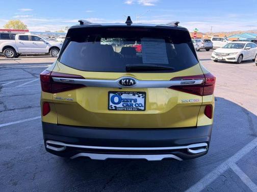 Yellow 2021 Kia Seltos SX