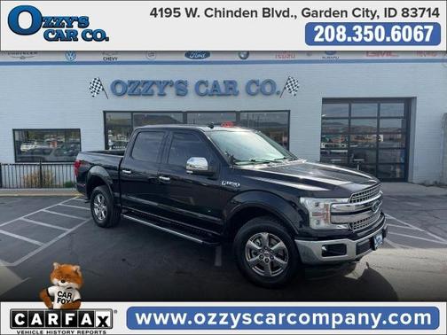 Black 2018 Ford F-150 Lariat