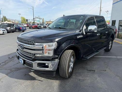 Black 2018 Ford F-150 Lariat