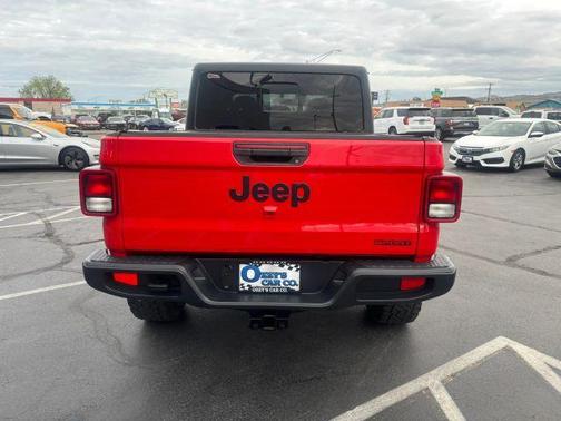 Red 2021 Jeep Gladiator Sport