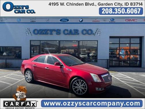 Red 2013 Cadillac CTS Premium