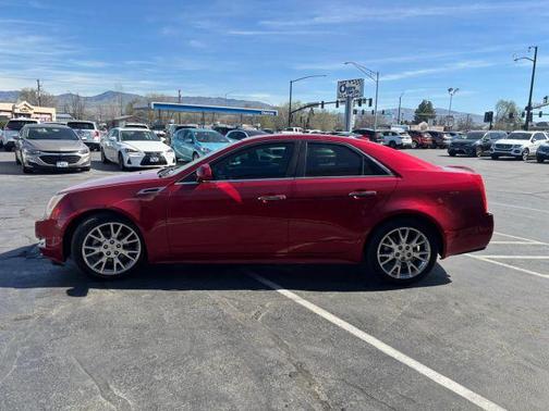 Red 2013 Cadillac CTS Premium