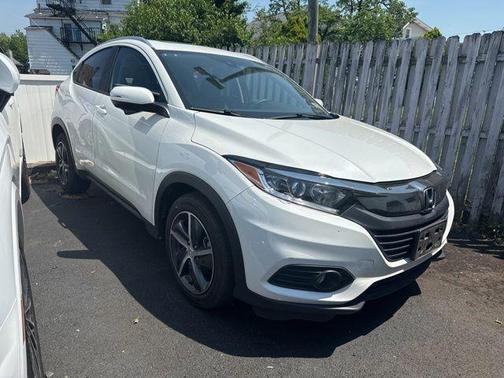 Platinum White Pearl 2021 Honda HR-V EX-L