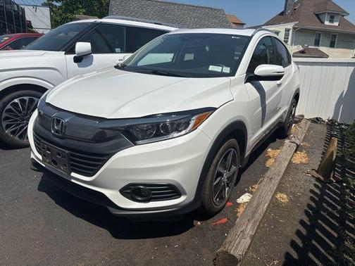 Platinum White Pearl 2021 Honda HR-V EX-L