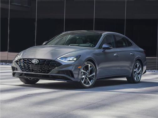 White 2023 Hyundai SONATA SEL