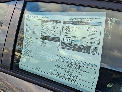 2026 Hyundai ELANTRA SE