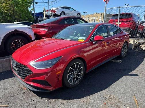 Calypso Red 2021 Hyundai SONATA Limited