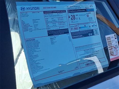 2025 Hyundai KONA SE