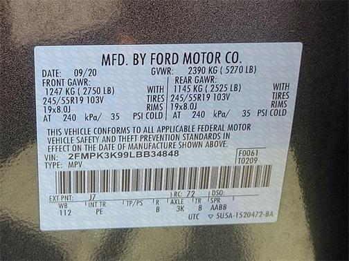 2020 Ford Edge Titanium