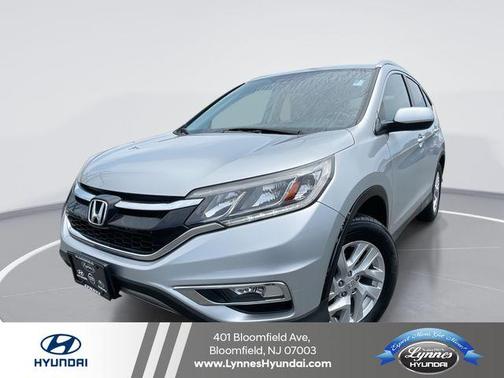 Alabaster Silver Metallic 2015 Honda CR-V EX-L