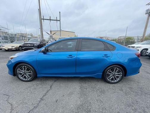 Blue 2023 Kia Forte GT-Line
