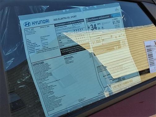 2025 Hyundai ELANTRA SEL Sport