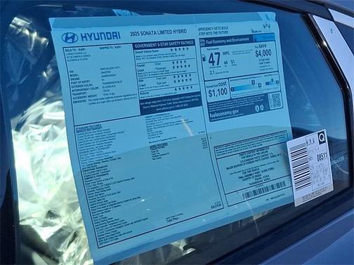 2025 Hyundai SONATA Hybrid Limited