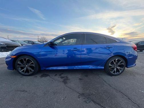 Blue 2020 Honda Civic Sport