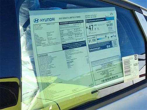 2025 Hyundai SONATA Hybrid Limited