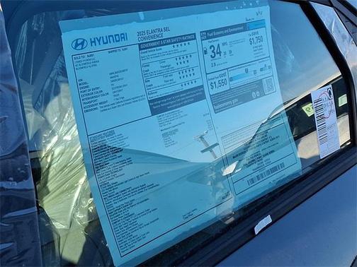 2025 Hyundai ELANTRA SEL Convenience