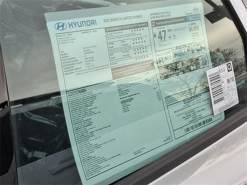 2025 Hyundai SONATA Hybrid Limited