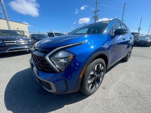 Sapphire Blue 2023 Kia Sportage X-Line