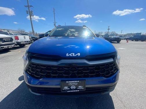 Sapphire Blue 2023 Kia Sportage X-Line