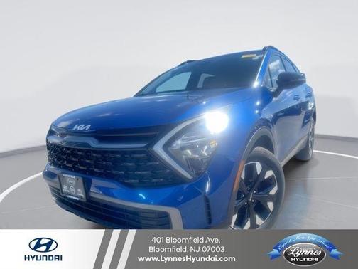 Sapphire Blue 2023 Kia Sportage X-Line