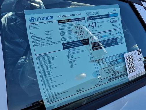 2025 Hyundai SONATA Hybrid Limited