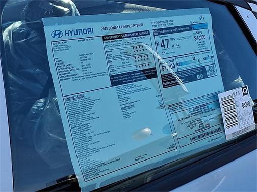 2025 Hyundai SONATA Hybrid Limited