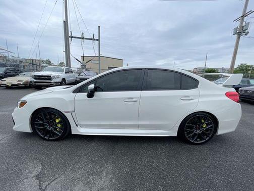 Crystal White Pearl 2019 Subaru WRX STI Base