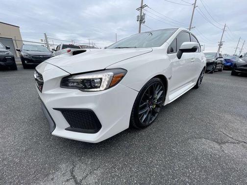 Crystal White Pearl 2019 Subaru WRX STI Base