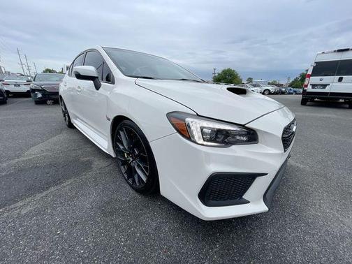 Crystal White Pearl 2019 Subaru WRX STI Base