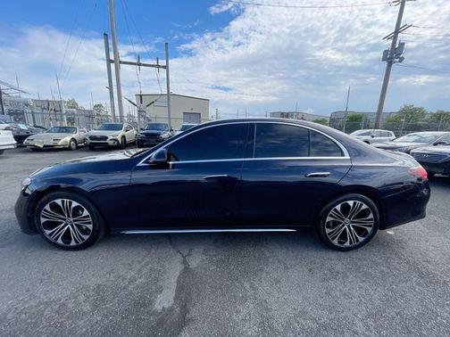 Nautical Blue Metallic 2025 Mercedes-Benz E-Class E 350 4MATIC