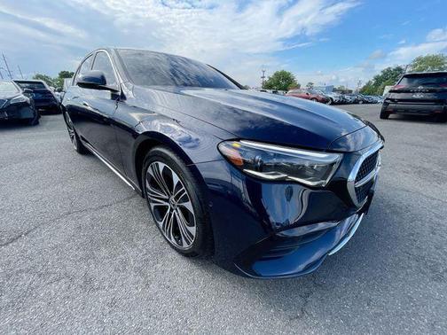 Nautical Blue Metallic 2025 Mercedes-Benz E-Class E 350 4MATIC