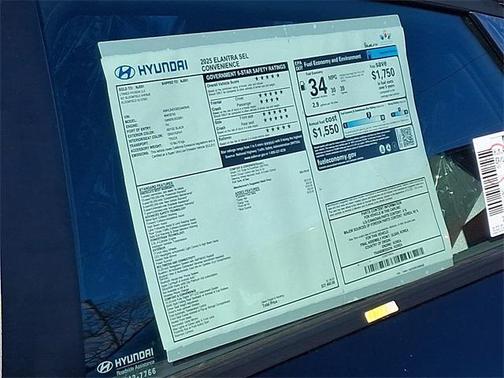 2025 Hyundai ELANTRA SEL Convenience