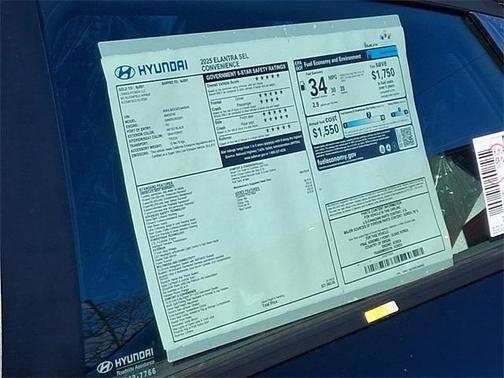 2025 Hyundai ELANTRA SEL Convenience