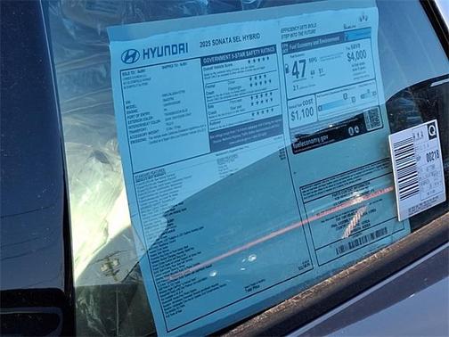 2025 Hyundai SONATA Hybrid SEL