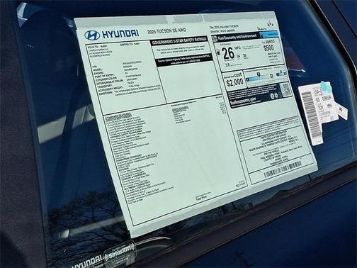 2025 Hyundai TUCSON SE