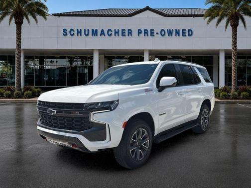 Summit White 2023 Chevrolet Tahoe Z71