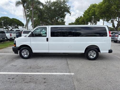 Summit White 2024 Chevrolet Express 3500 LS