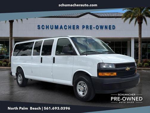 Summit White 2024 Chevrolet Express 3500 LS