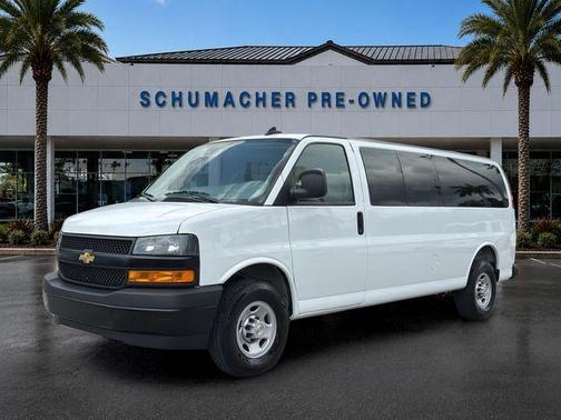 Summit White 2024 Chevrolet Express 3500 LS