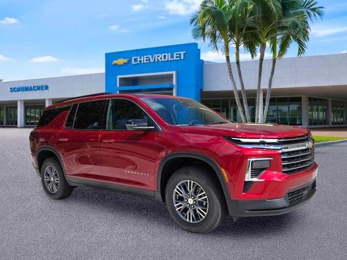 Radiant Red 2026 Chevrolet Traverse LT