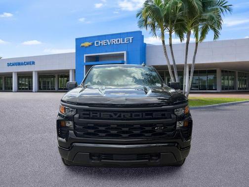 Black 2026 Chevrolet Silverado 1500 Custom