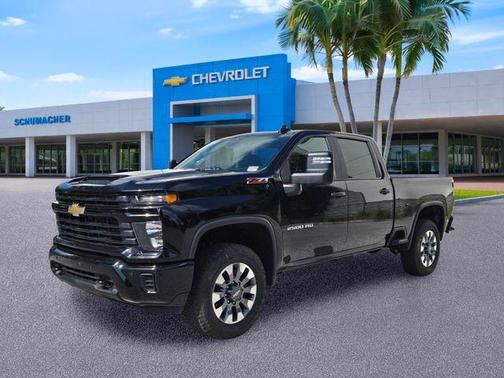 Black 2026 Chevrolet Silverado 2500 Custom