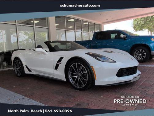 Arctic White 2017 Chevrolet Corvette Grand Sport