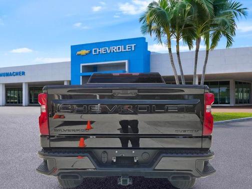 Black 2026 Chevrolet Silverado 1500 Custom Trail Boss