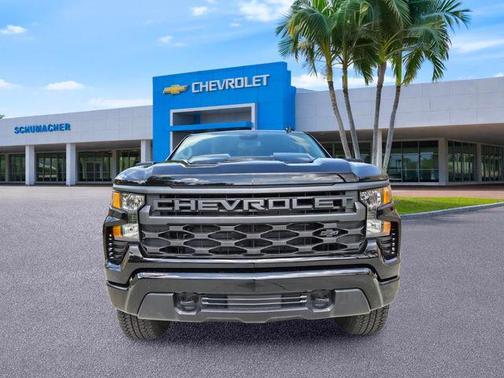 Black 2026 Chevrolet Silverado 1500 Custom Trail Boss